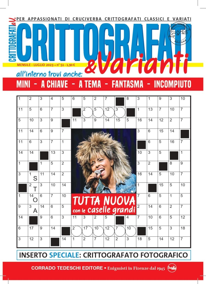 Copertina Crittografati & Varianti n.51