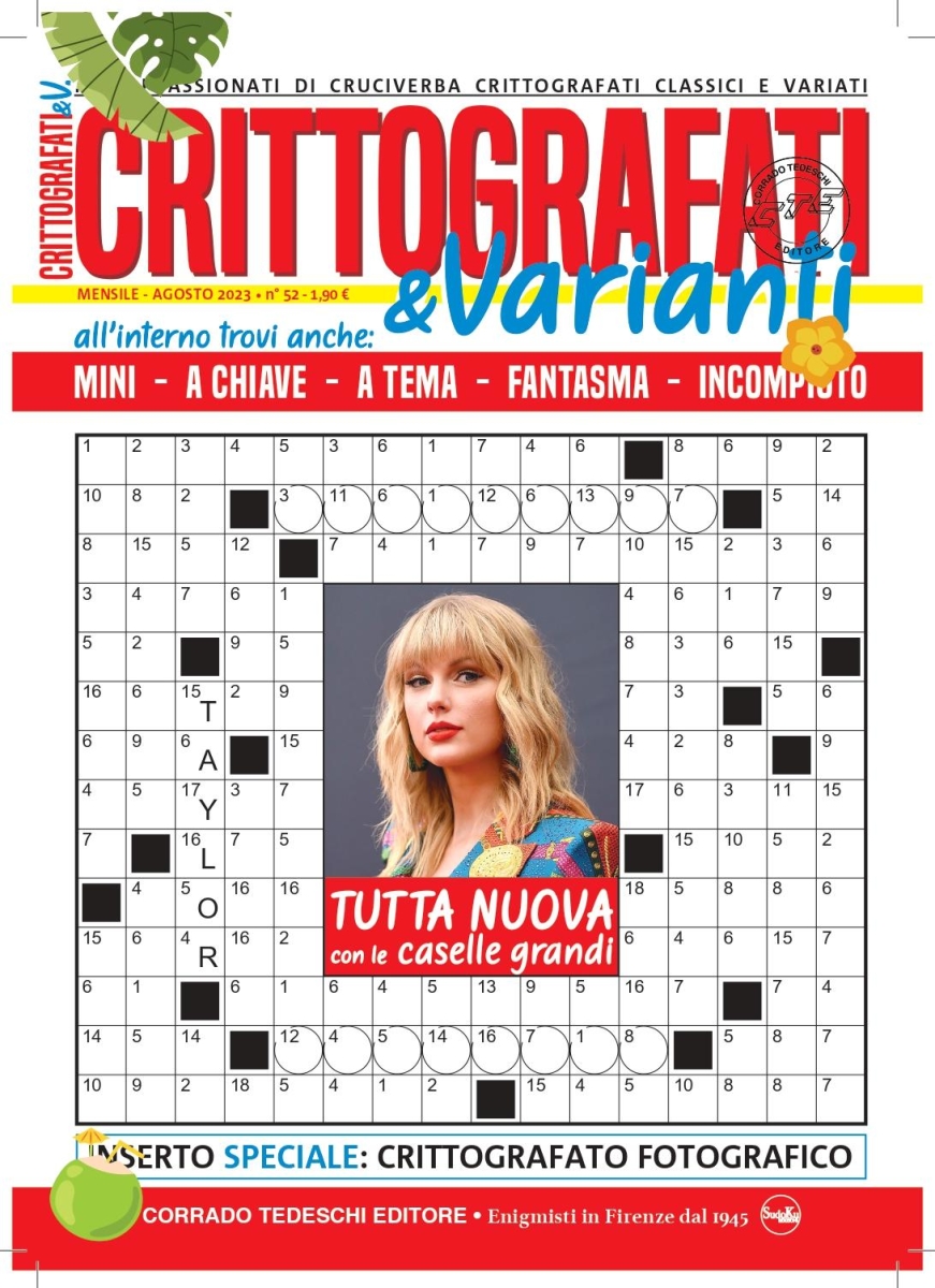 Copertina Crittografati & Varianti n.52