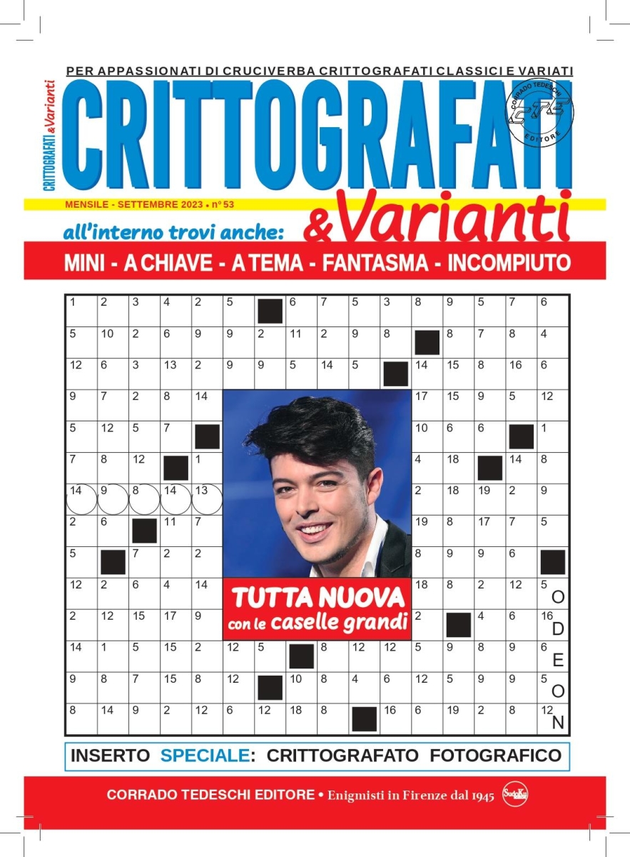 Copertina Crittografati & Varianti n.53