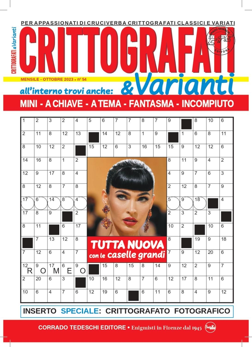 Copertina Crittografati & Varianti n.54
