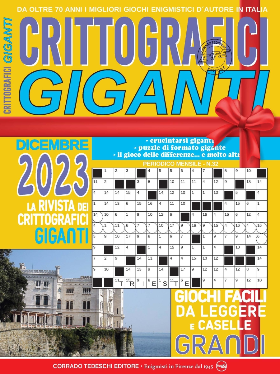 Copertina Crittografici Giganti n.32
