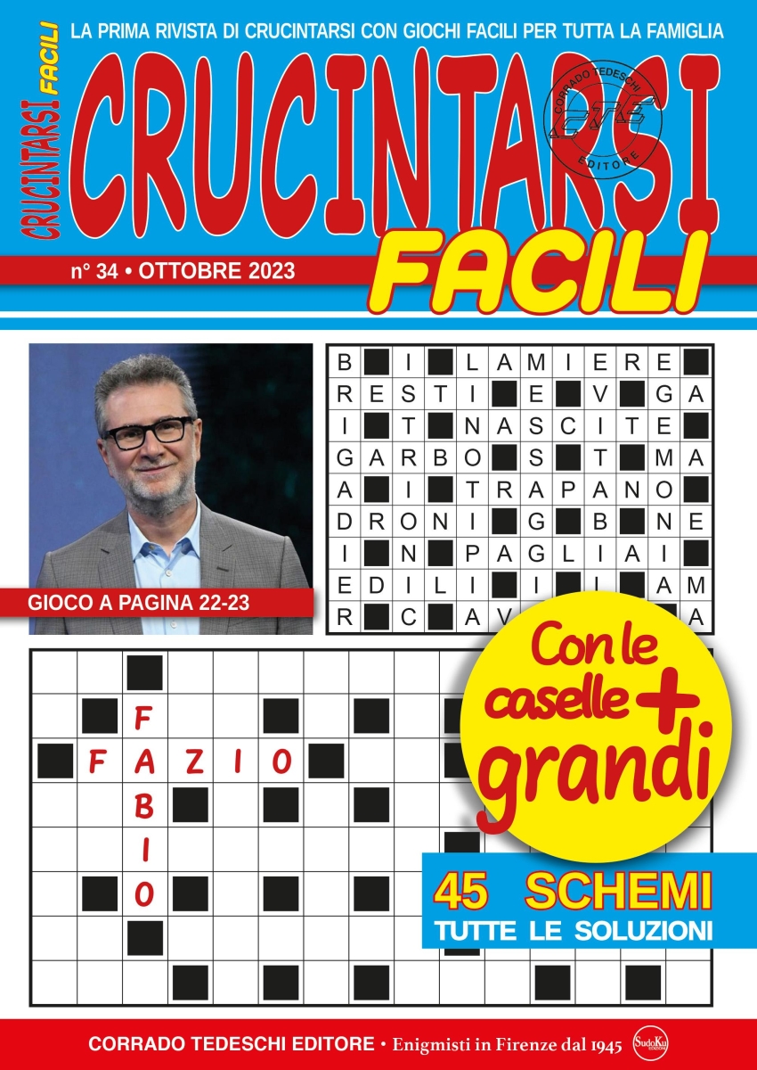 Copertina Crucintarsi Facili n.34