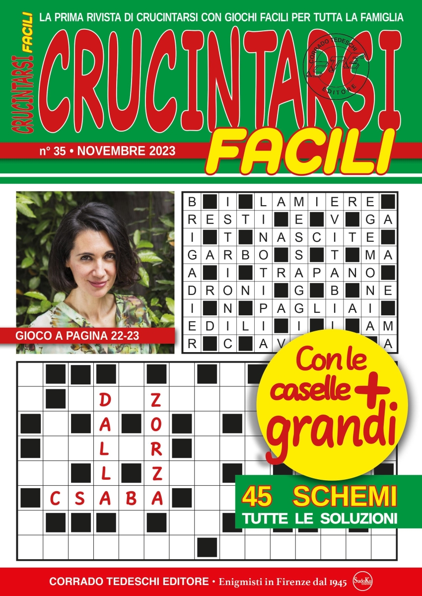 Copertina Crucintarsi Facili n.35