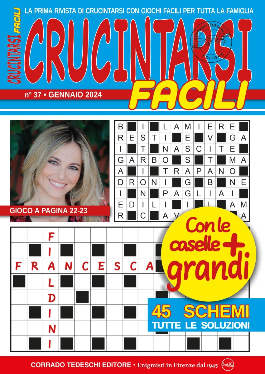 Copertina Crucintarsi Facili n.37
