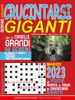 Copertina Crucintarsi Giganti n.45