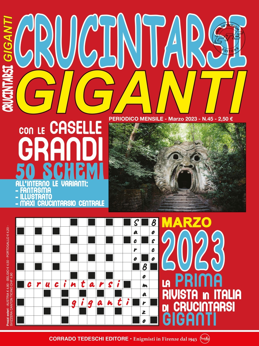 Copertina Crucintarsi Giganti n.45