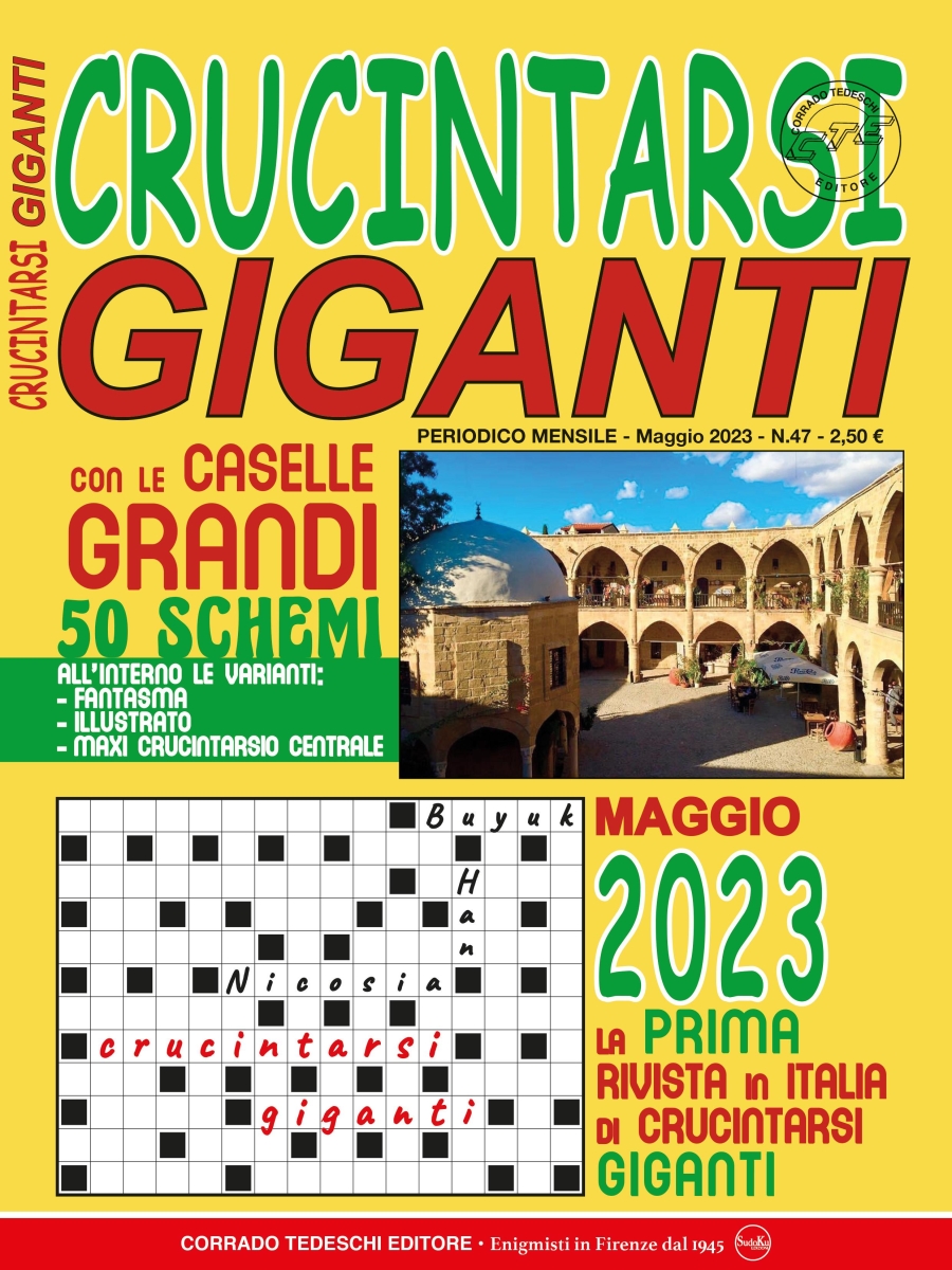 Copertina Crucintarsi Giganti n.47