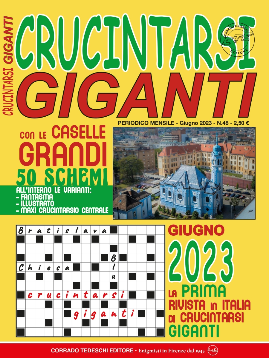 Copertina Crucintarsi Giganti n.48