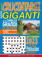 Copertina rivista Crucintarsi Giganti