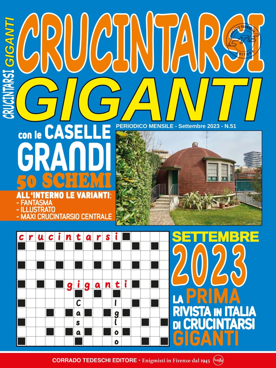 Copertina Crucintarsi Giganti n.51