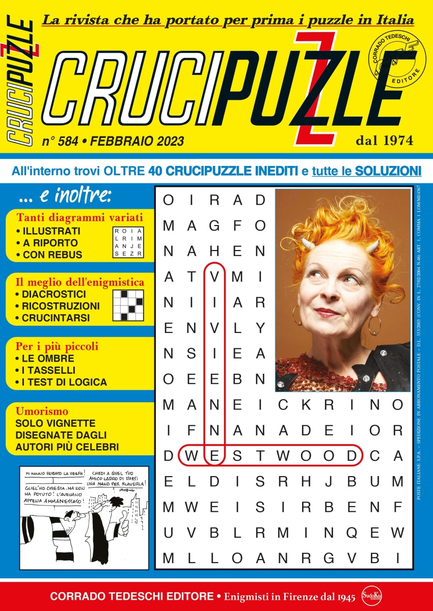 Copertina Crucipuzzle n.584
