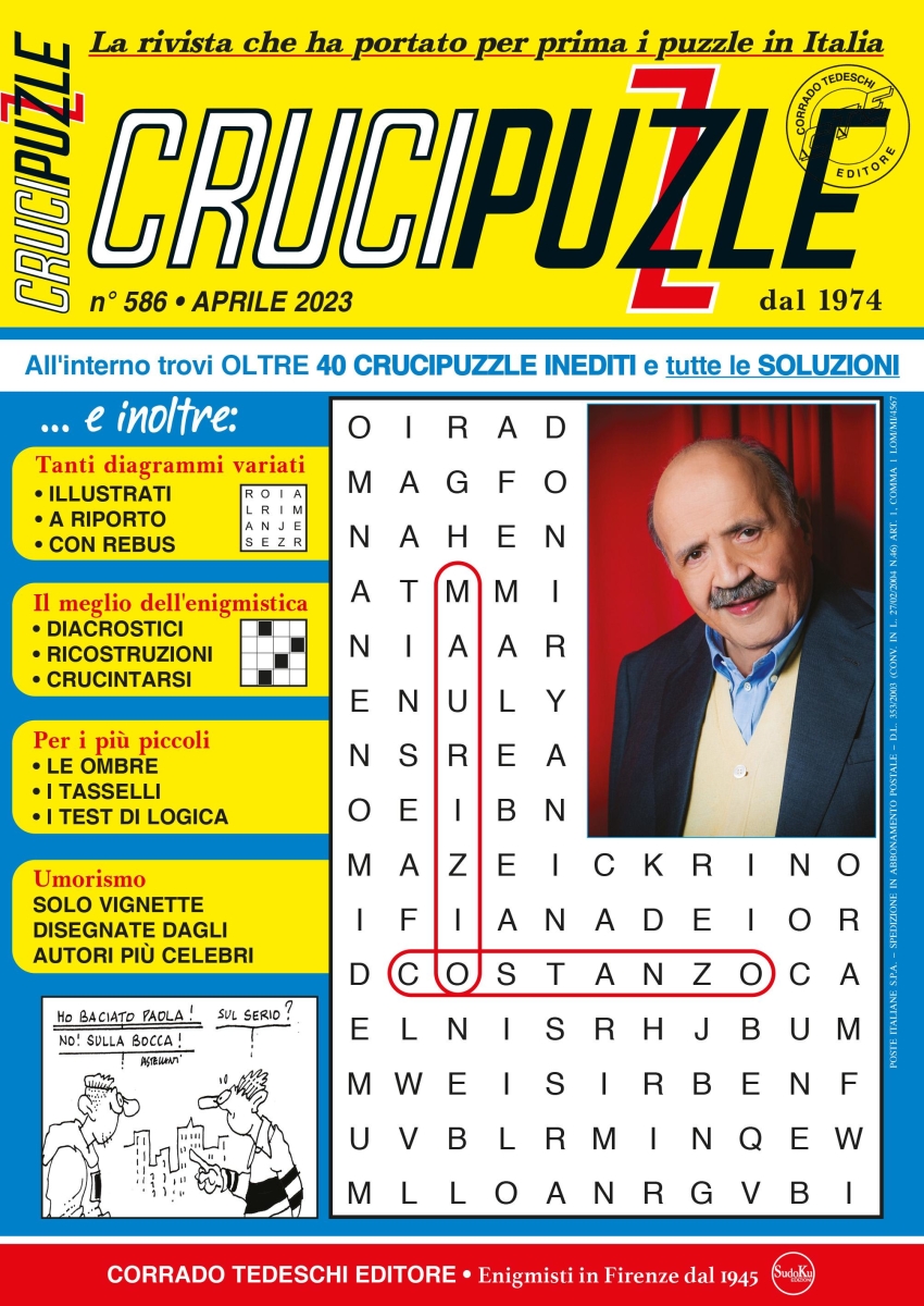 Copertina Crucipuzzle n.586
