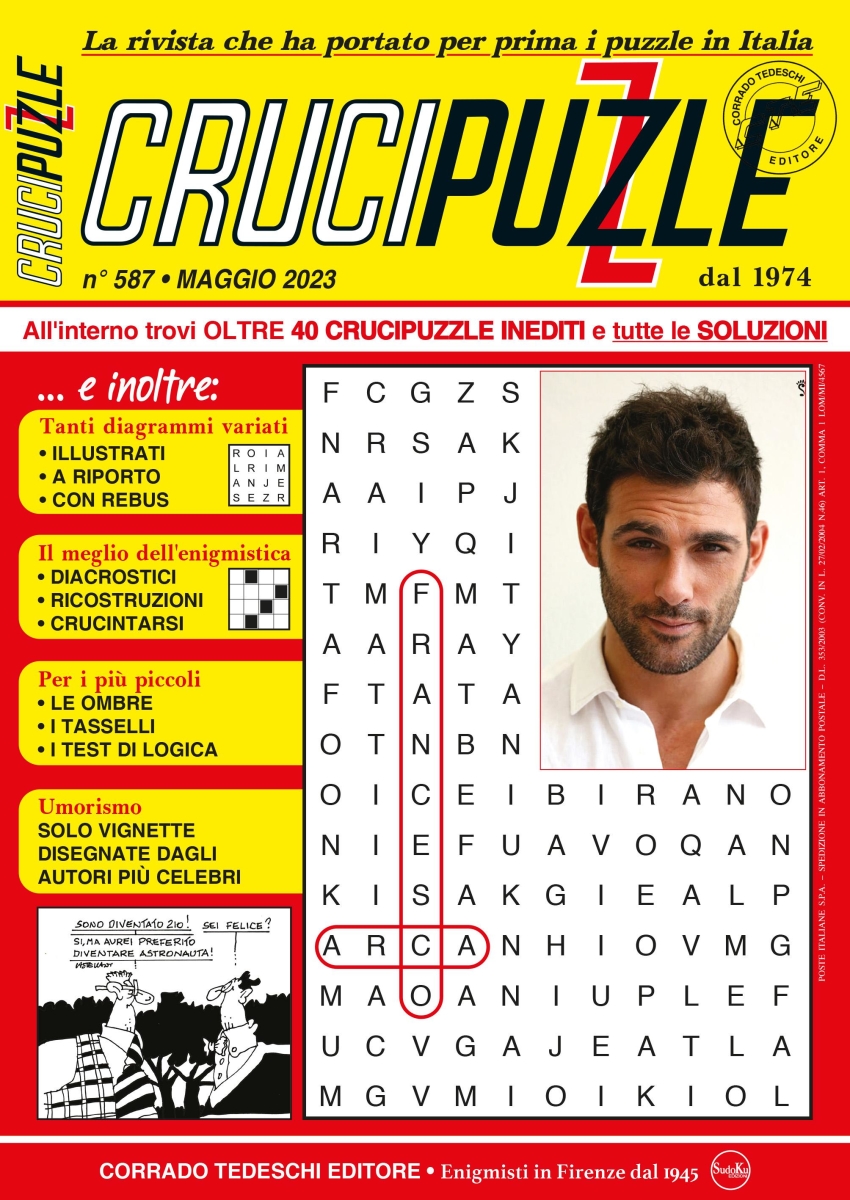 Copertina Crucipuzzle n.587