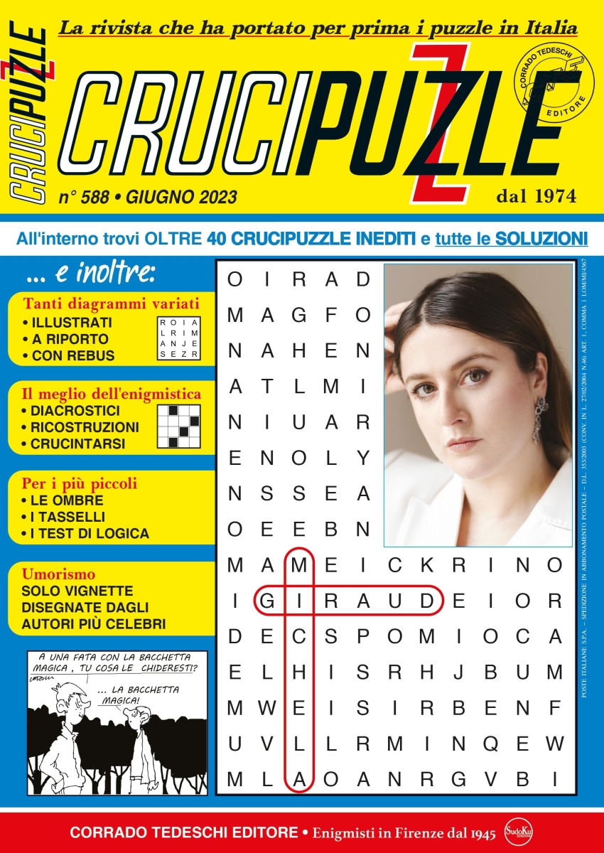 Copertina Crucipuzzle n.588