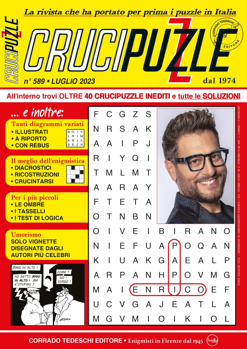 Copertina Crucipuzzle n.589