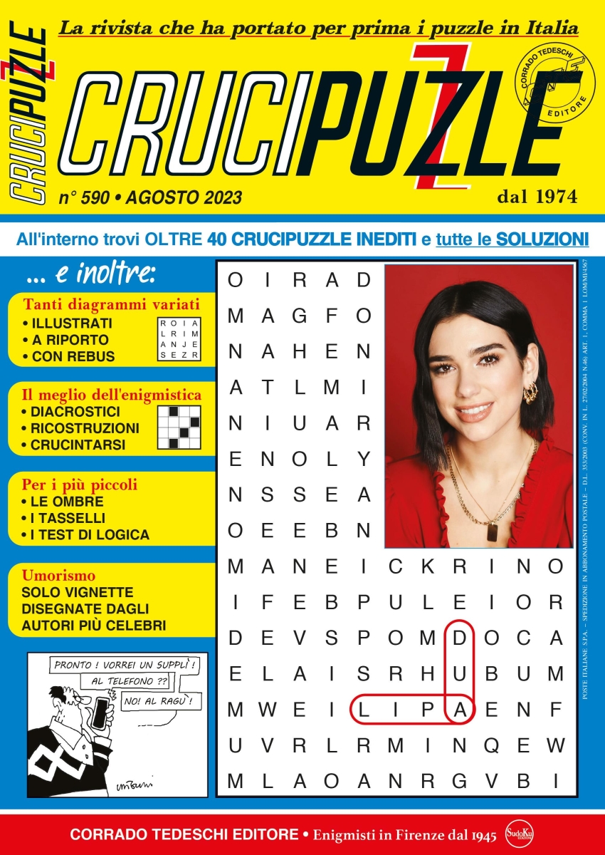 Copertina Crucipuzzle n.590