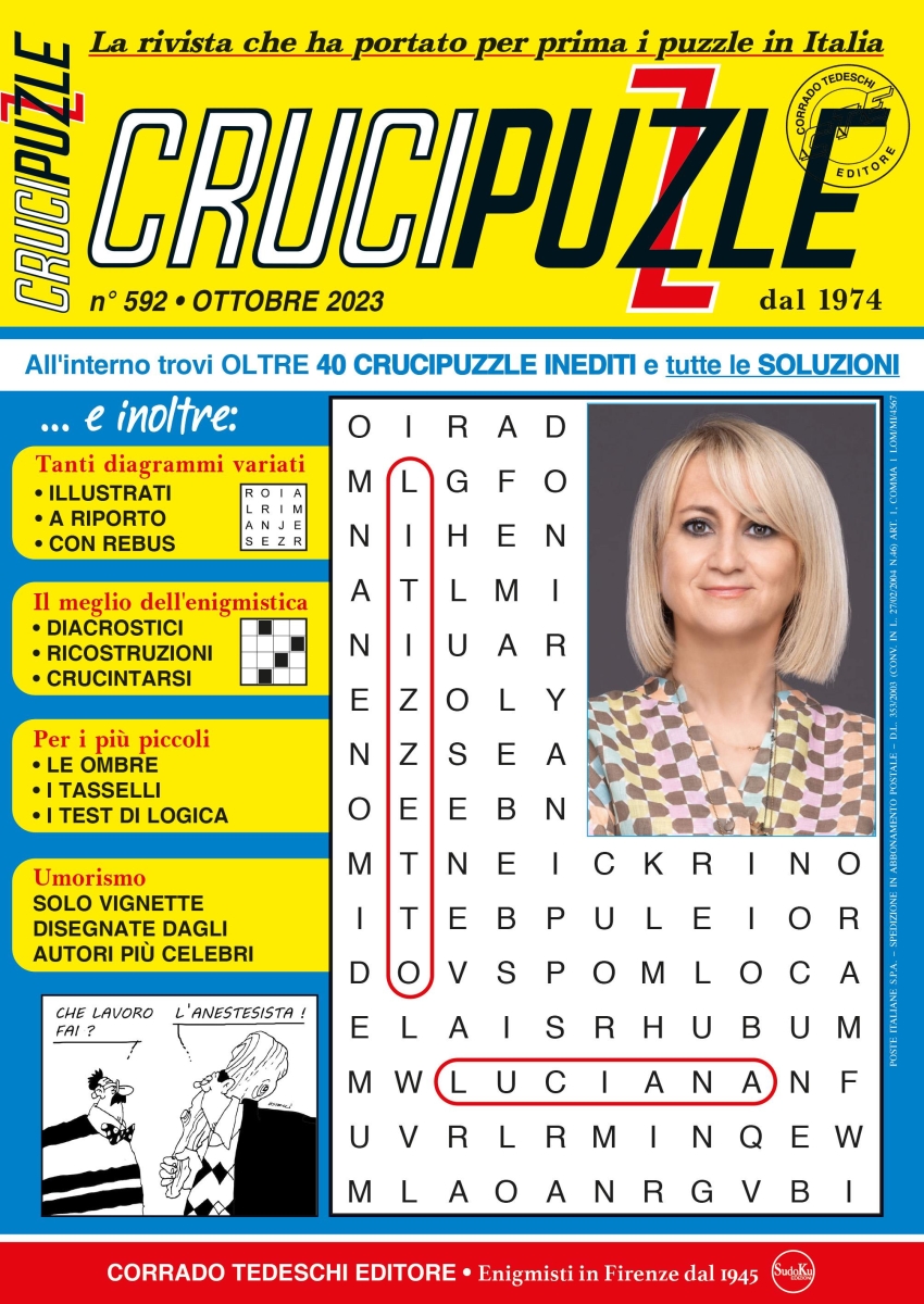 Copertina Crucipuzzle n.592