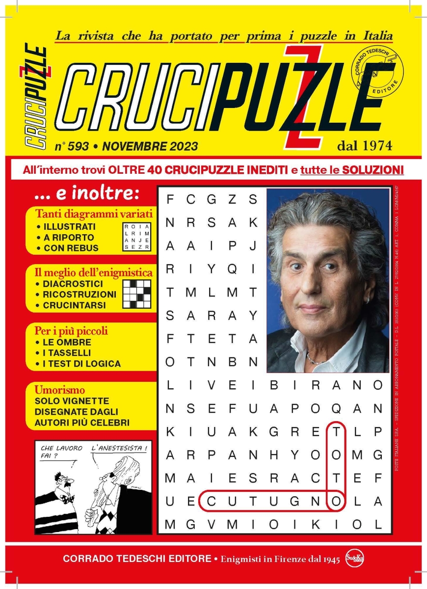 Copertina Crucipuzzle n.593