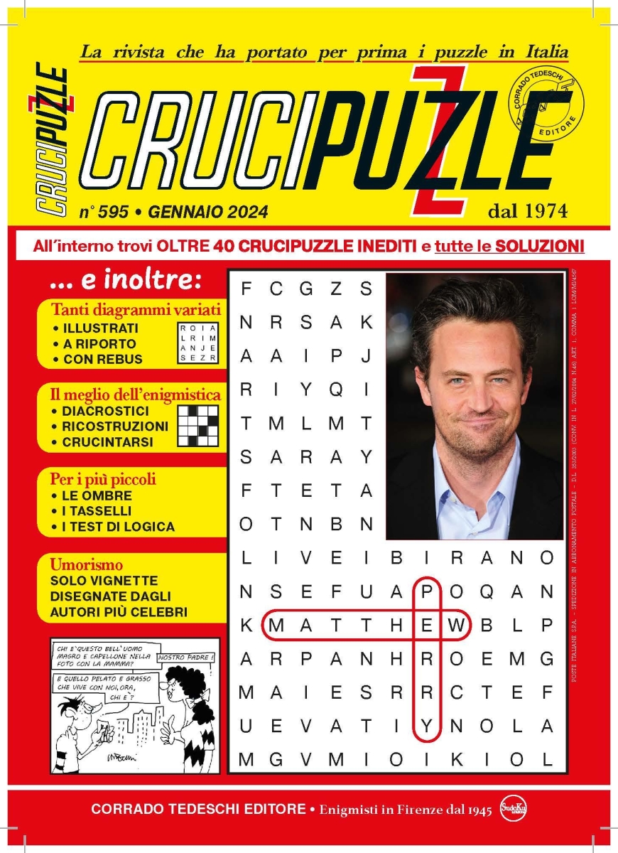 Copertina Crucipuzzle n.595