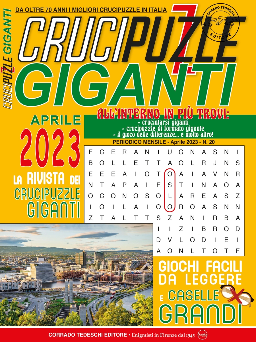 Copertina Crucipuzzle Giganti n.20
