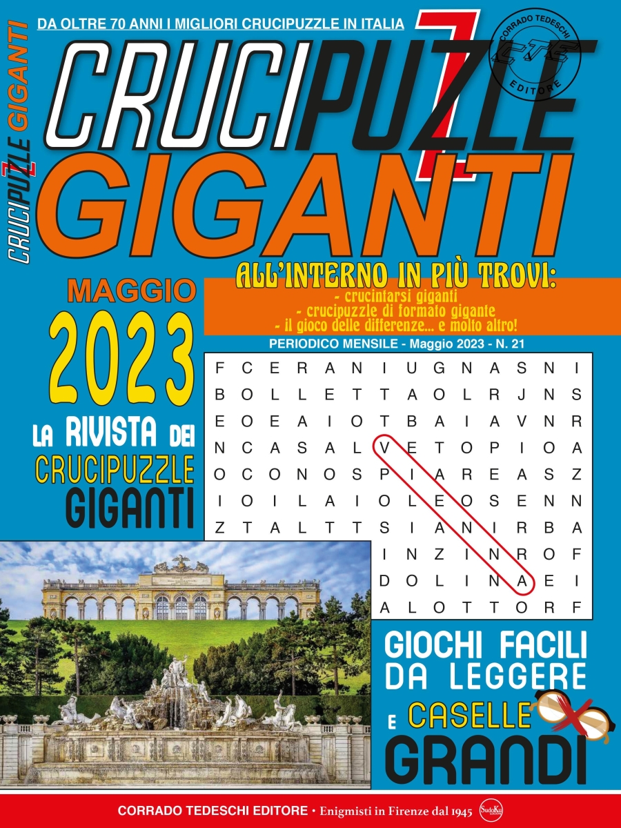 Copertina Crucipuzzle Giganti n.21