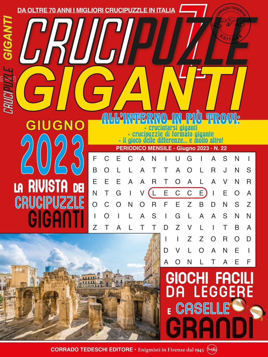 Copertina Crucipuzzle Giganti n.22