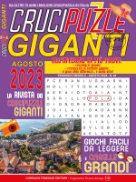 Copertina rivista Crucipuzzle Giganti