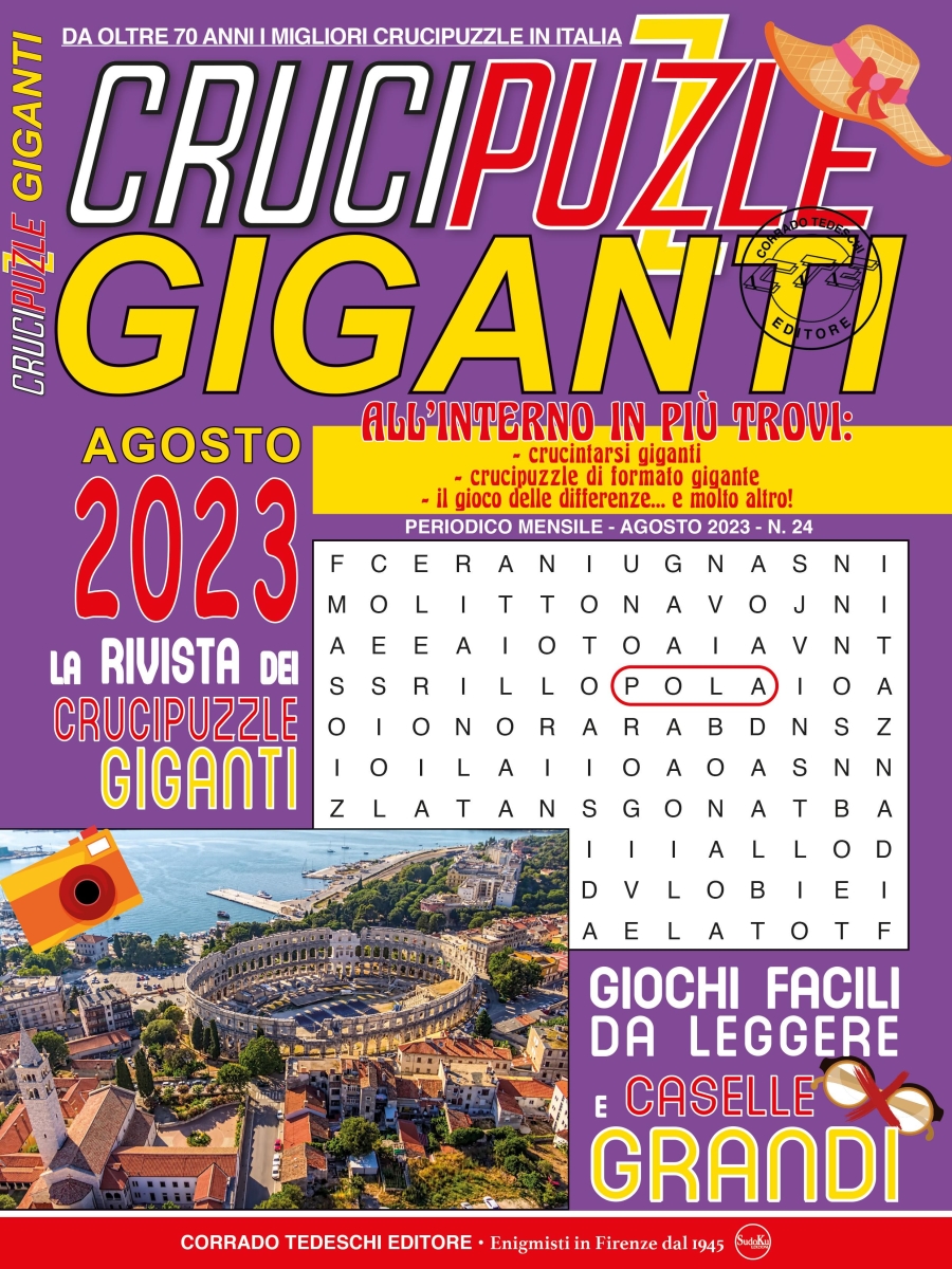 Copertina Crucipuzzle Giganti n.24
