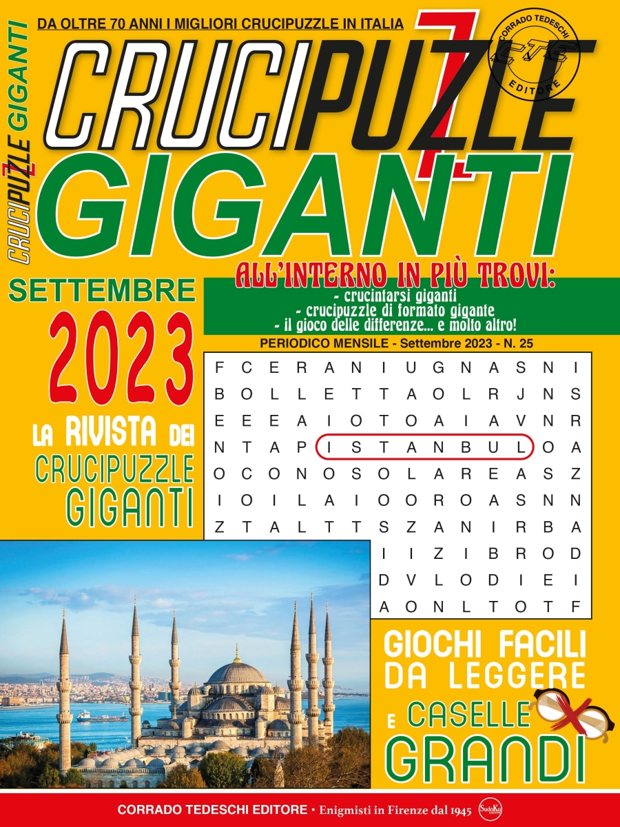 Copertina Crucipuzzle Giganti n.25