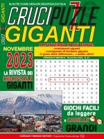 Copertina Crucipuzzle Giganti n.27