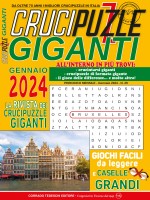 Copertina rivista Crucipuzzle Giganti