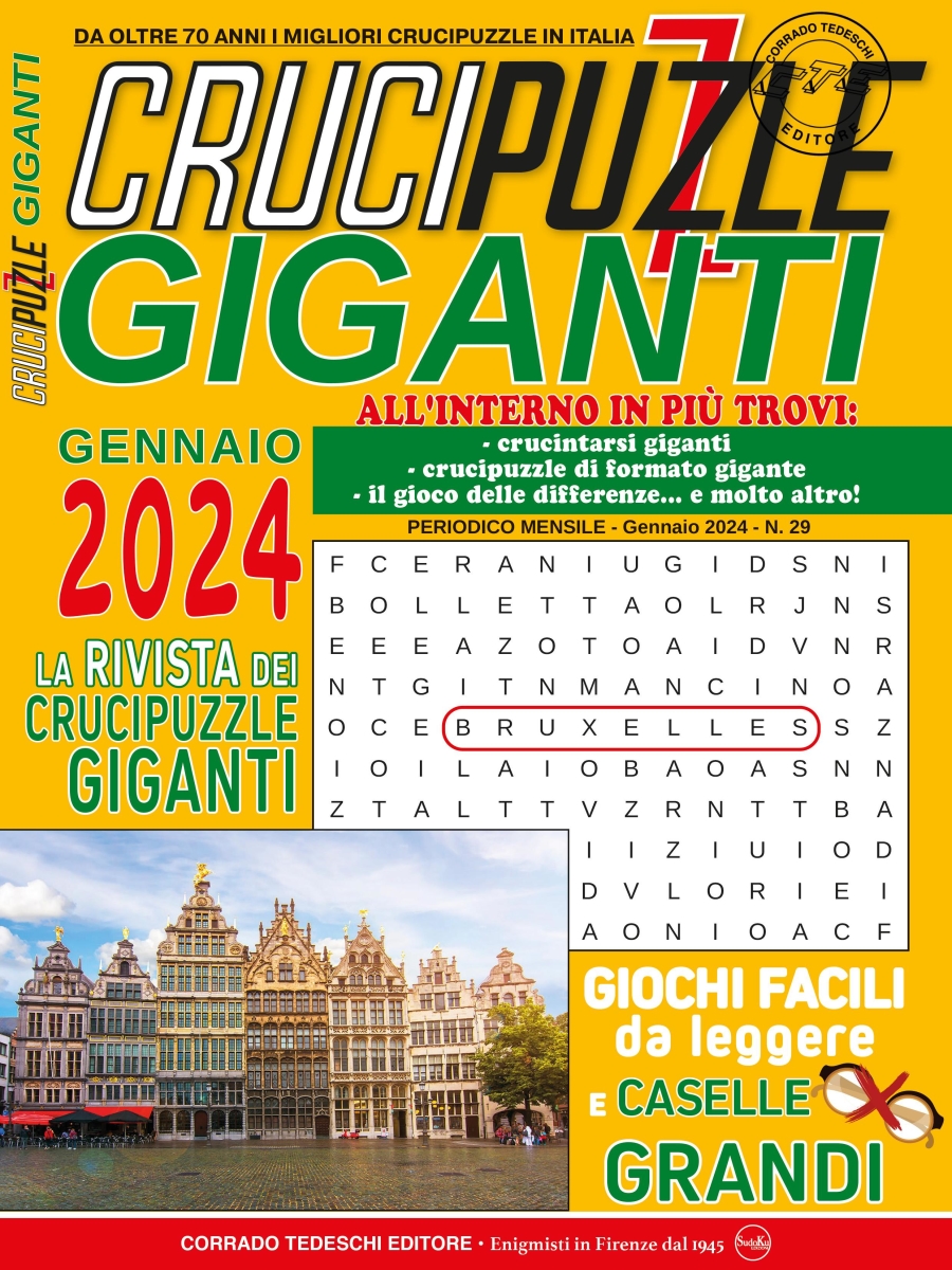 Copertina Crucipuzzle Giganti n.29
