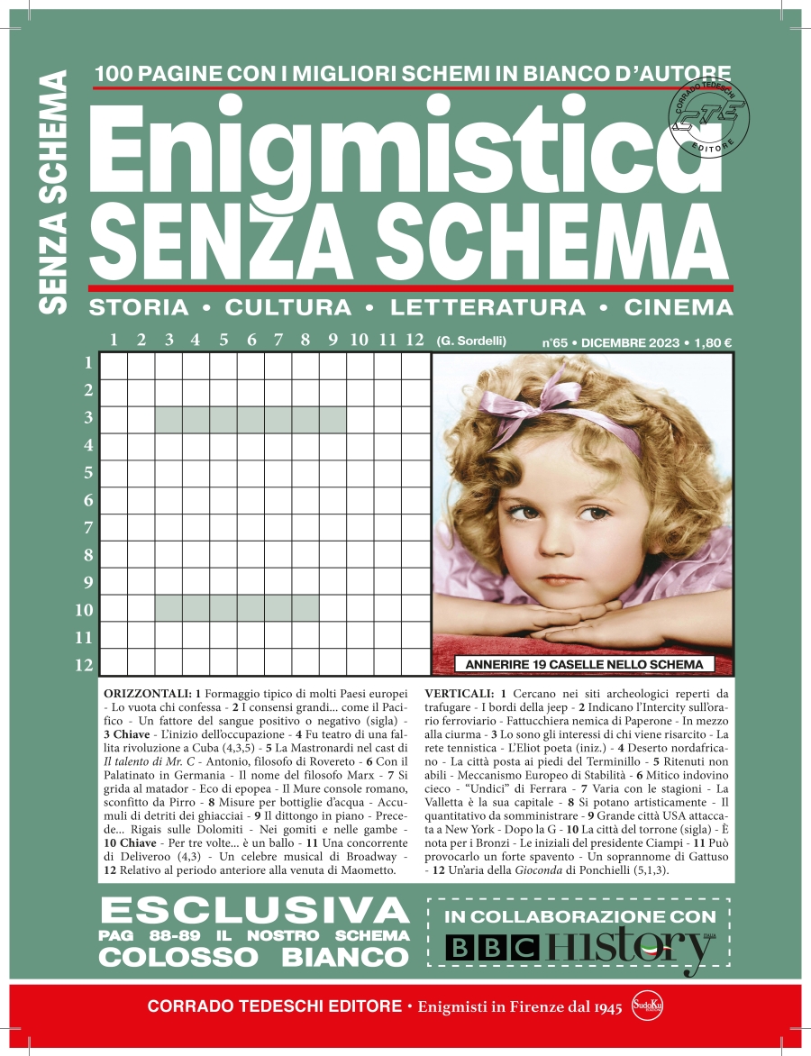 Copertina Enigmistica Senza Schema n.65