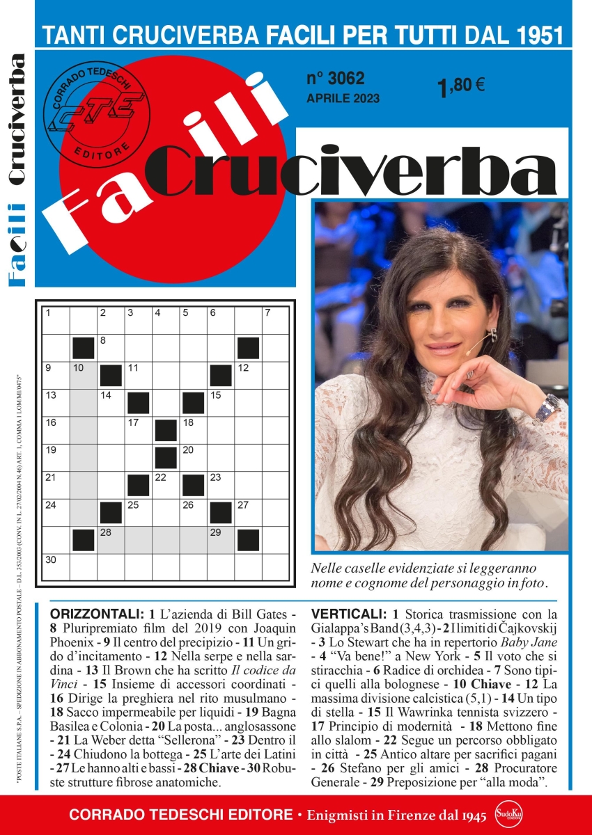 Copertina Facili Cruciverba n.3062
