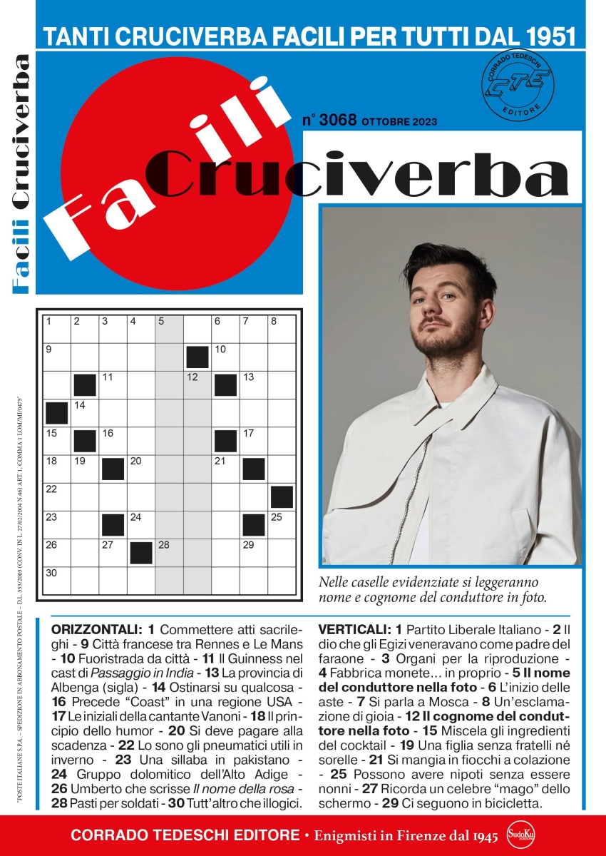 Copertina Facili Cruciverba n.3068