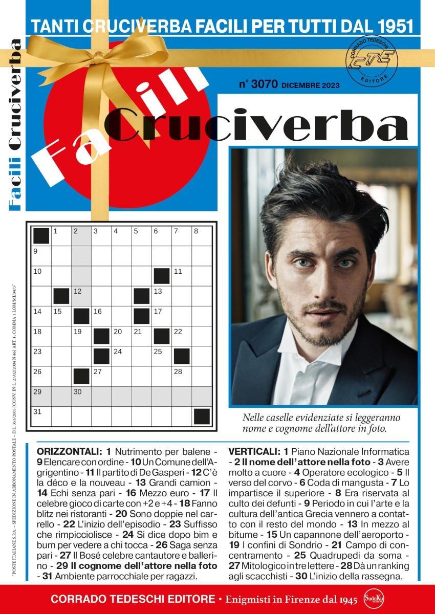 Copertina Facili Cruciverba n.3070