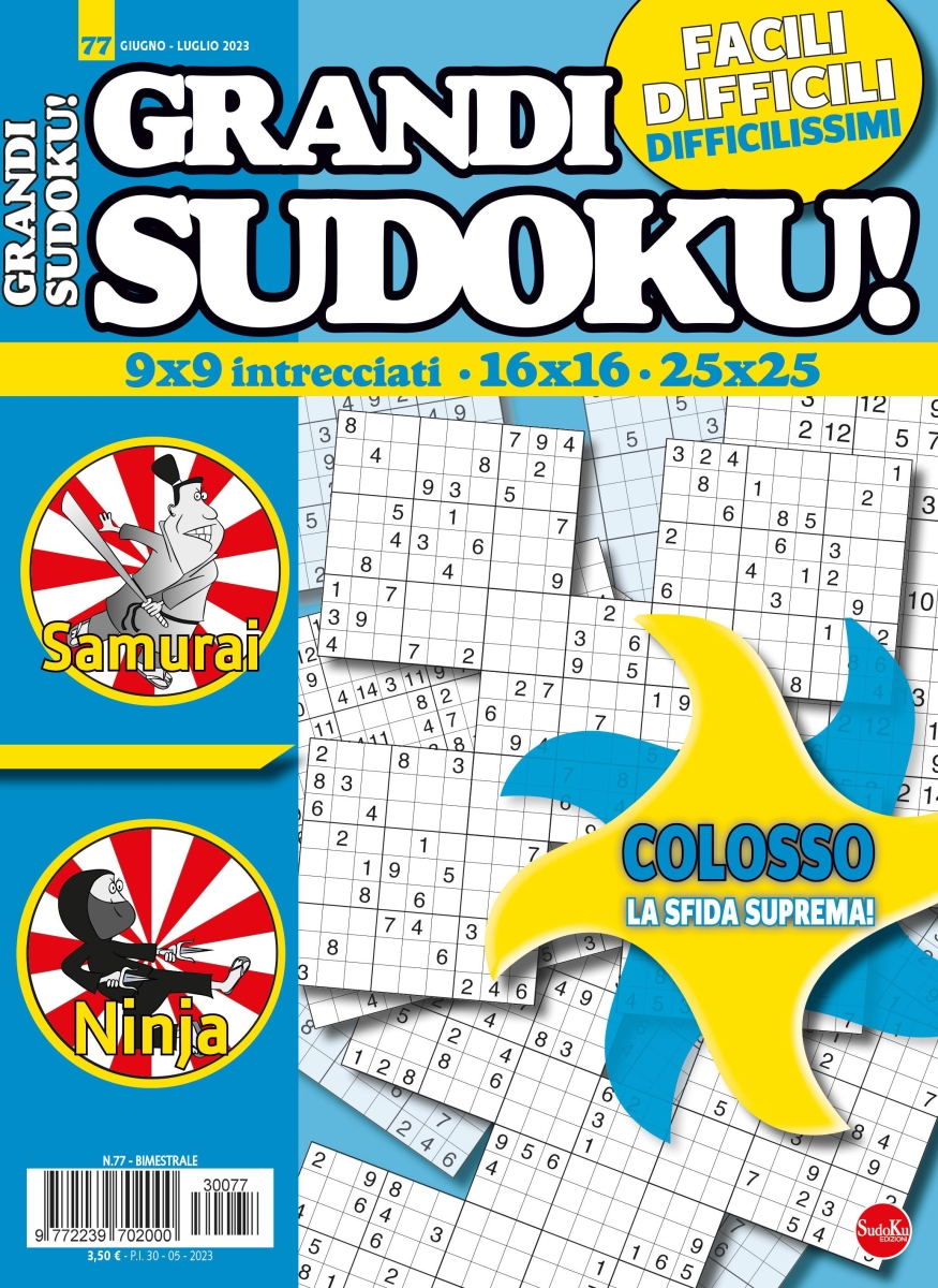 Copertina Grandi Sudoku n.77