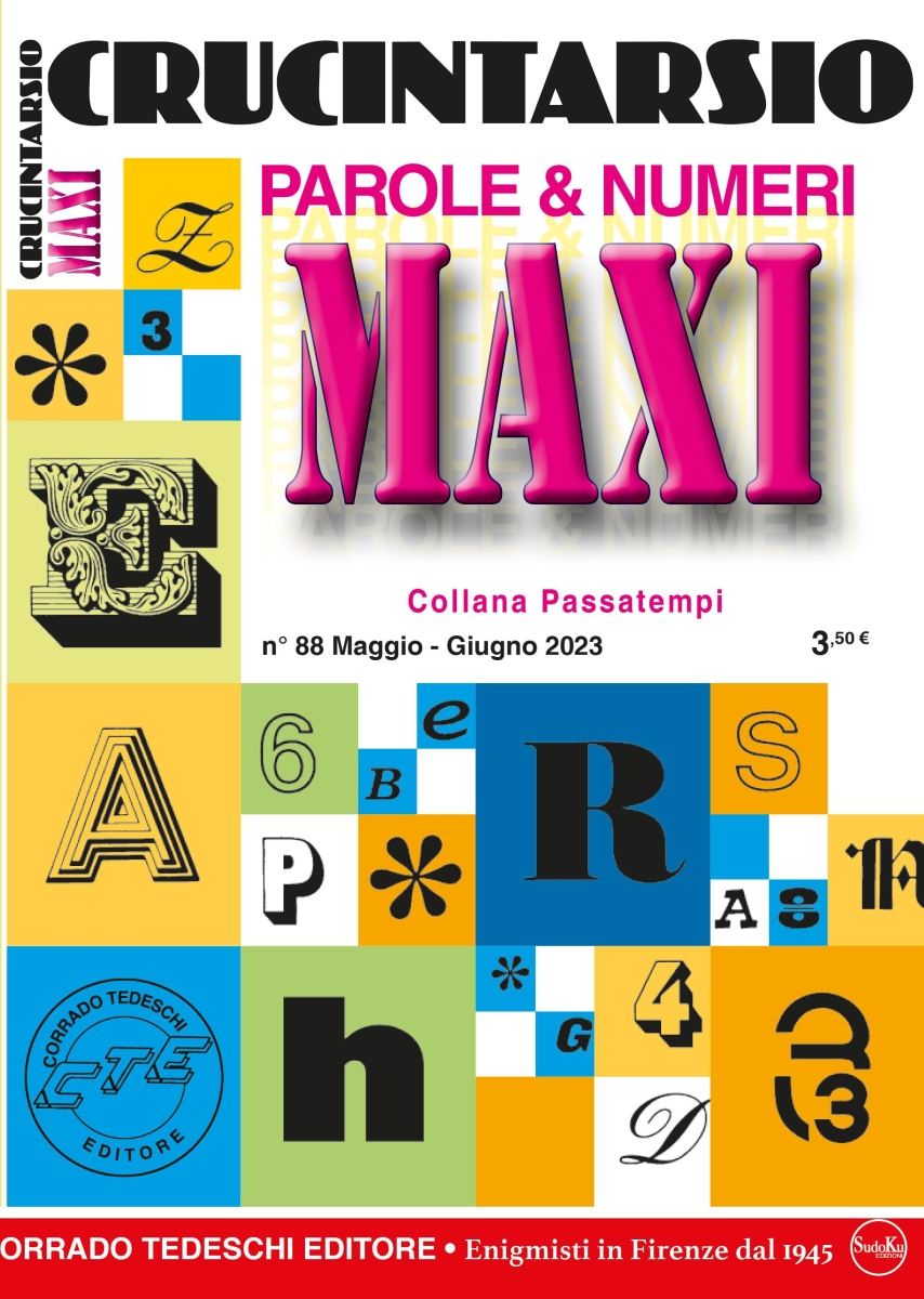 Copertina Maxi Crucintarsio n.88