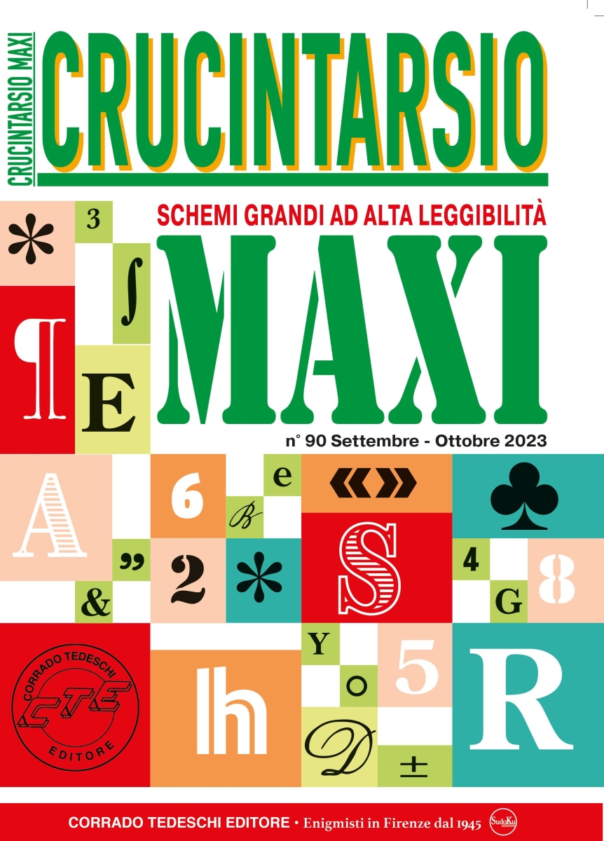 Copertina Maxi Crucintarsio n.90