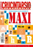 Copertina rivista Maxi Crucintarsio