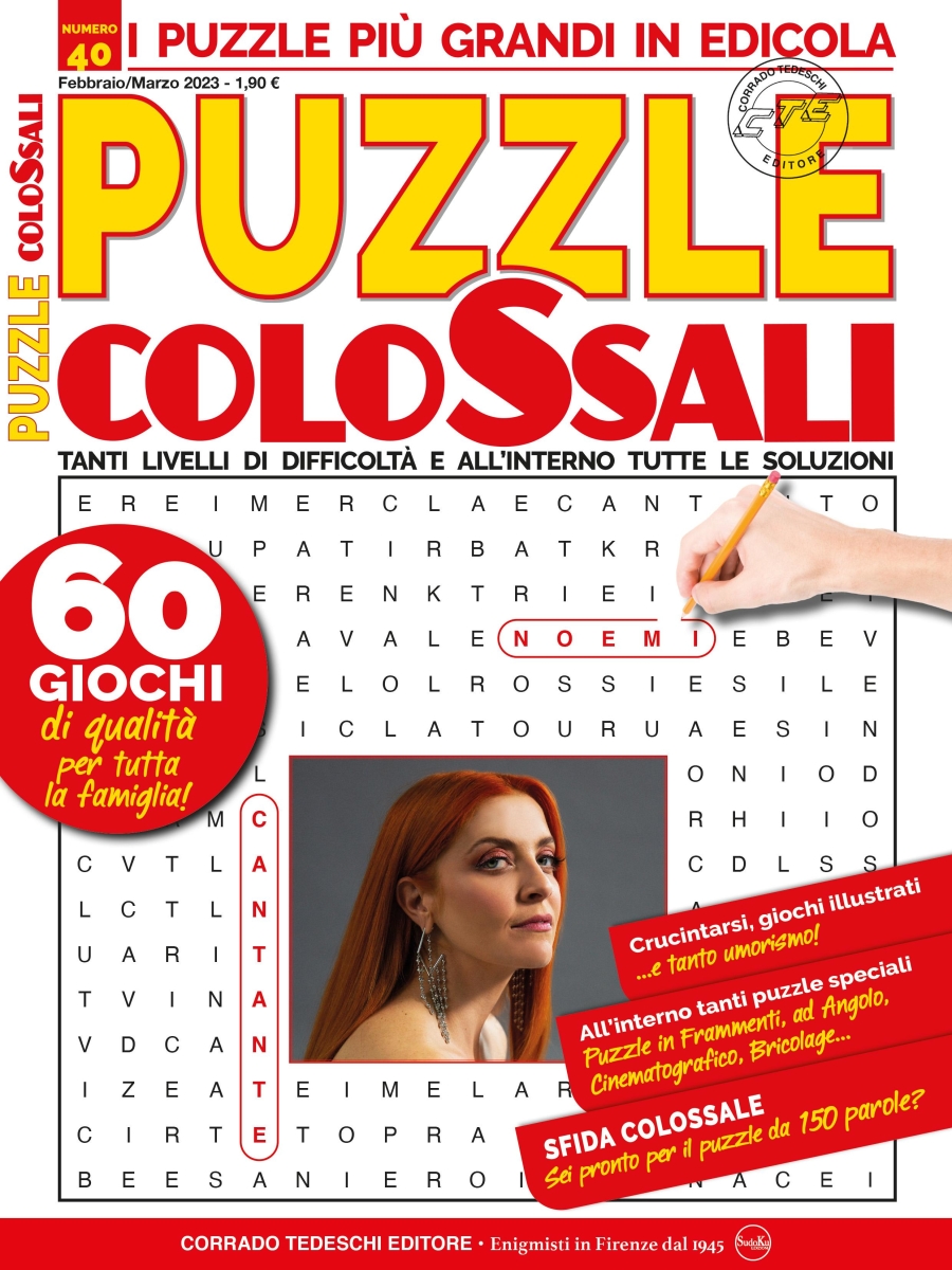 Copertina Puzzle Colossali n.40