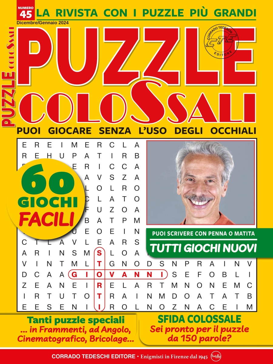 Copertina Puzzle Colossali n.45