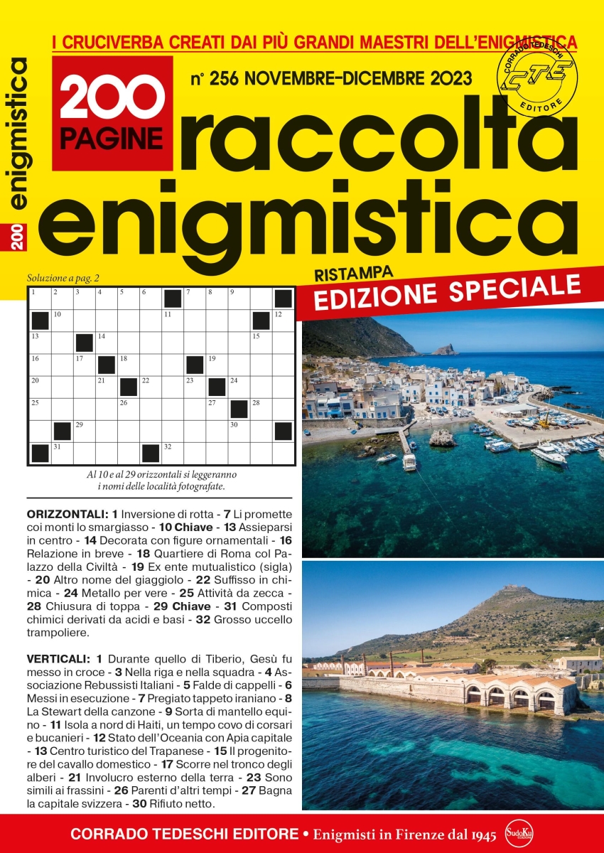 Copertina Raccolta Enigmistica n.256
