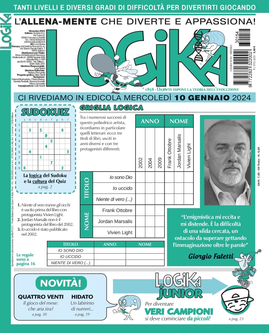 Copertina Settimana Logika n.154