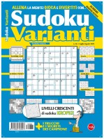 Copertina rivista Sudoku Varianti