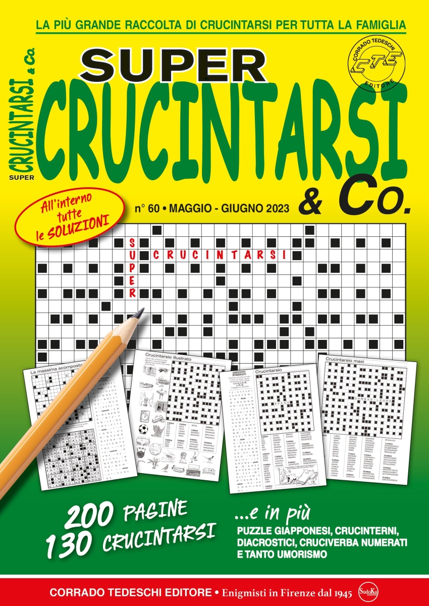 Copertina Supercrucintarsi & Co. n.60