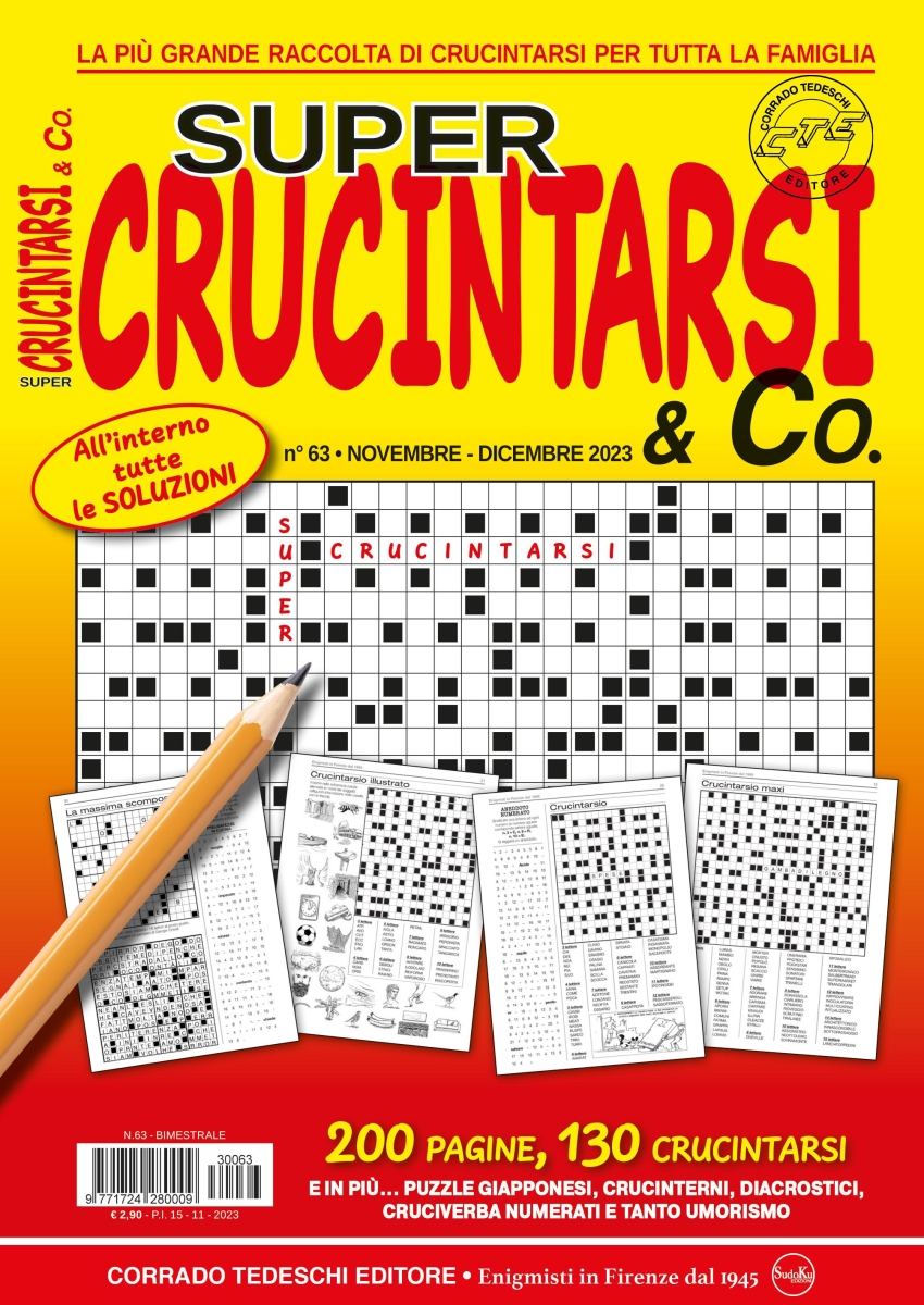 Copertina Supercrucintarsi & Co. n.63