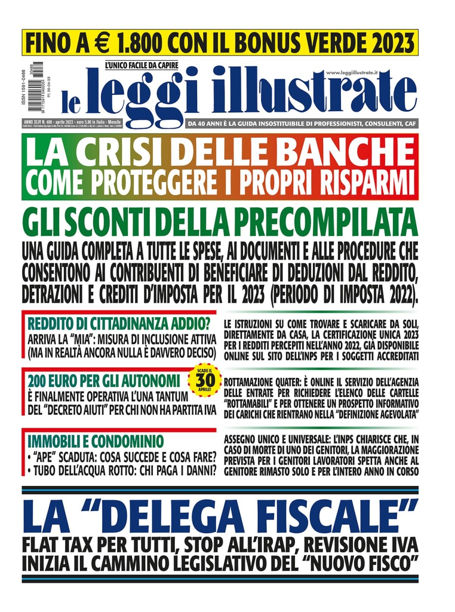 Copertina Leggi Illustrate n.488