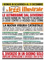 Copertina rivista Leggi Illustrate