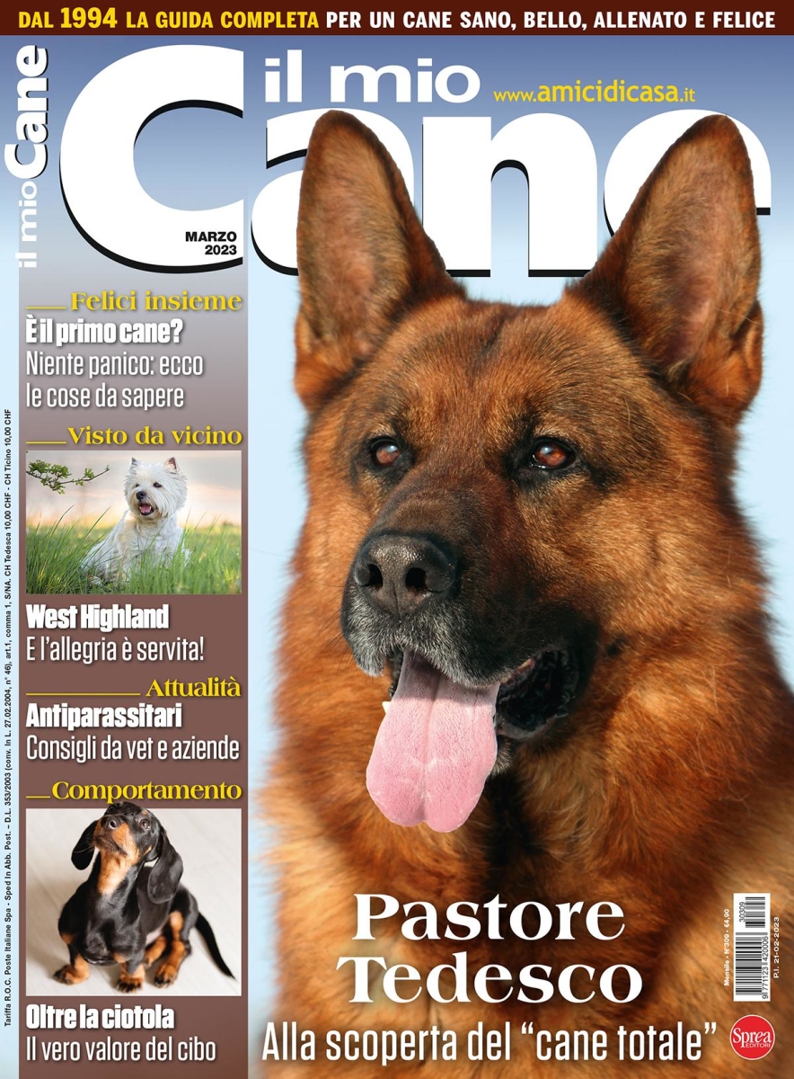 Copertina Il Mio Cane n.309